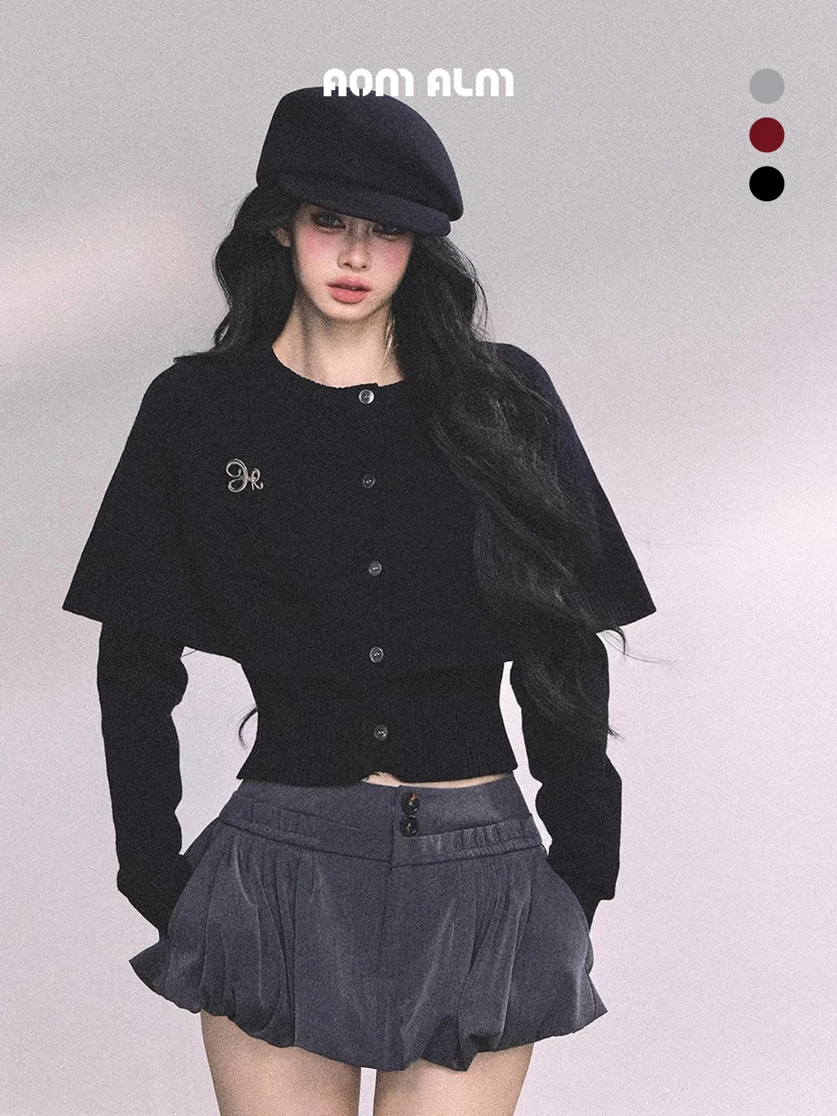 Aomalm American Style Knitted Long Sleeve Sweater Women's Coat Sweater Slimming Top Elegant Style Pure E-commerce Sales
Aomalm American Style Knitted Long Sleeve Sweater Women's Coat Sweater Slimming Top Elegant Style Pure E-commerce Sales