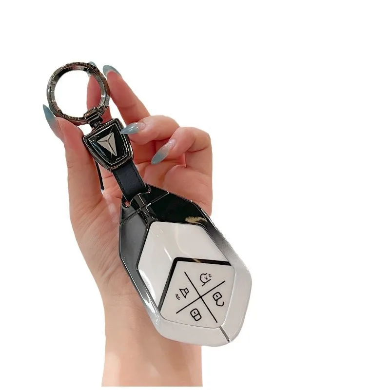 Premium Zinc Alloy Key Cover Case for Deepal SL03/S07/L07/G318 (2024) - Protective Key Fob Shell Key Bag Chain
Premium Zinc Alloy Key Cover Case for Deepal SL03/S07/L07/G318 (2024) - Protective Key Fob Shell Key Bag Chain