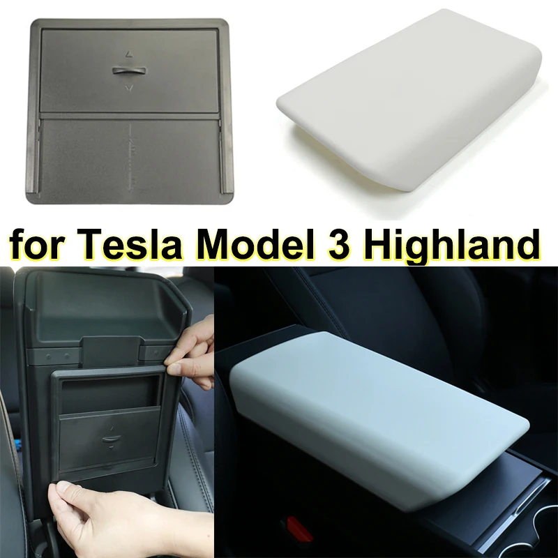 for Tesla New Model 3 Highland 2024 Interior Accessories Armrest Hidden Storage Organizer Box M3H Center Console Protector Cover 
for Tesla New Model 3 Highland 2024 Interior Accessories Armrest Hidden Storage Organizer Box M3H Center Console Protector Cover