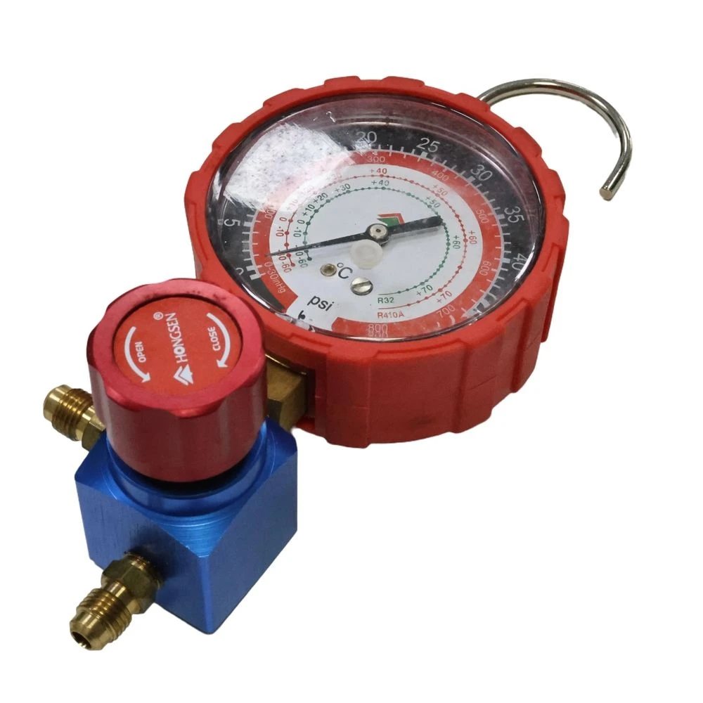HS-468AH Manifold Gauge,Air Condition Manifold Gauge Manometer& Valve Fit for R32 R410A
HS-468AH Manifold Gauge,Air Condition Manifold Gauge Manometer& Valve Fit for R32 R410A