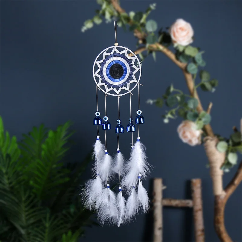 Creative Wind Chimes Pendant Hand-Woven Ornaments Dream Catcher Hanging and Wall Decoration
Creative Wind Chimes Pendant Hand-Woven Ornaments Dream Catcher Hanging and Wall Decoration