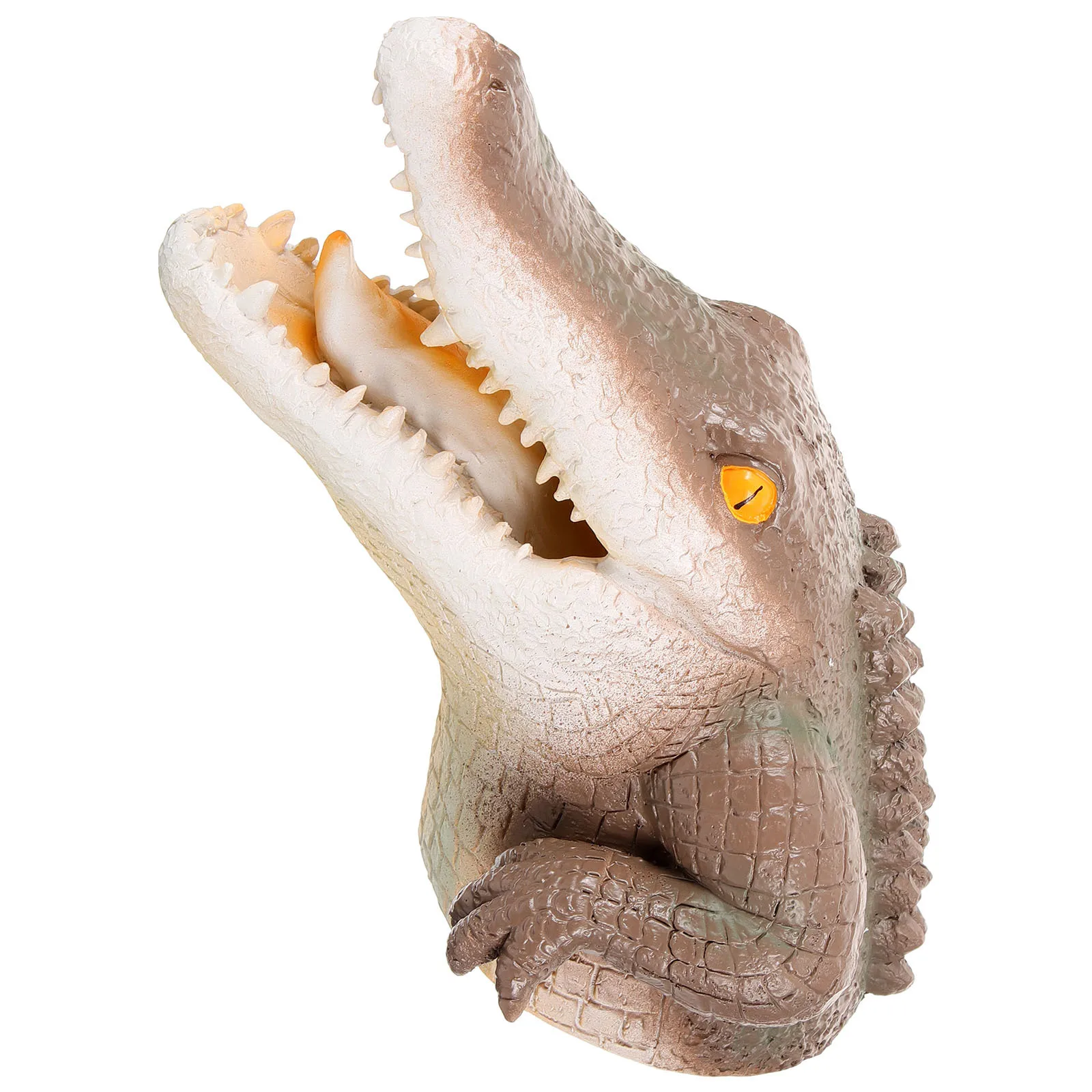 Realistic Crocodile Head Ornament Floating Pond Decoration Lightweight Durable Animal Craft for Pool Patio Garden
Realistic Crocodile Head Ornament Floating Pond Decoration Lightweight Durable Animal Craft for Pool Patio Garden