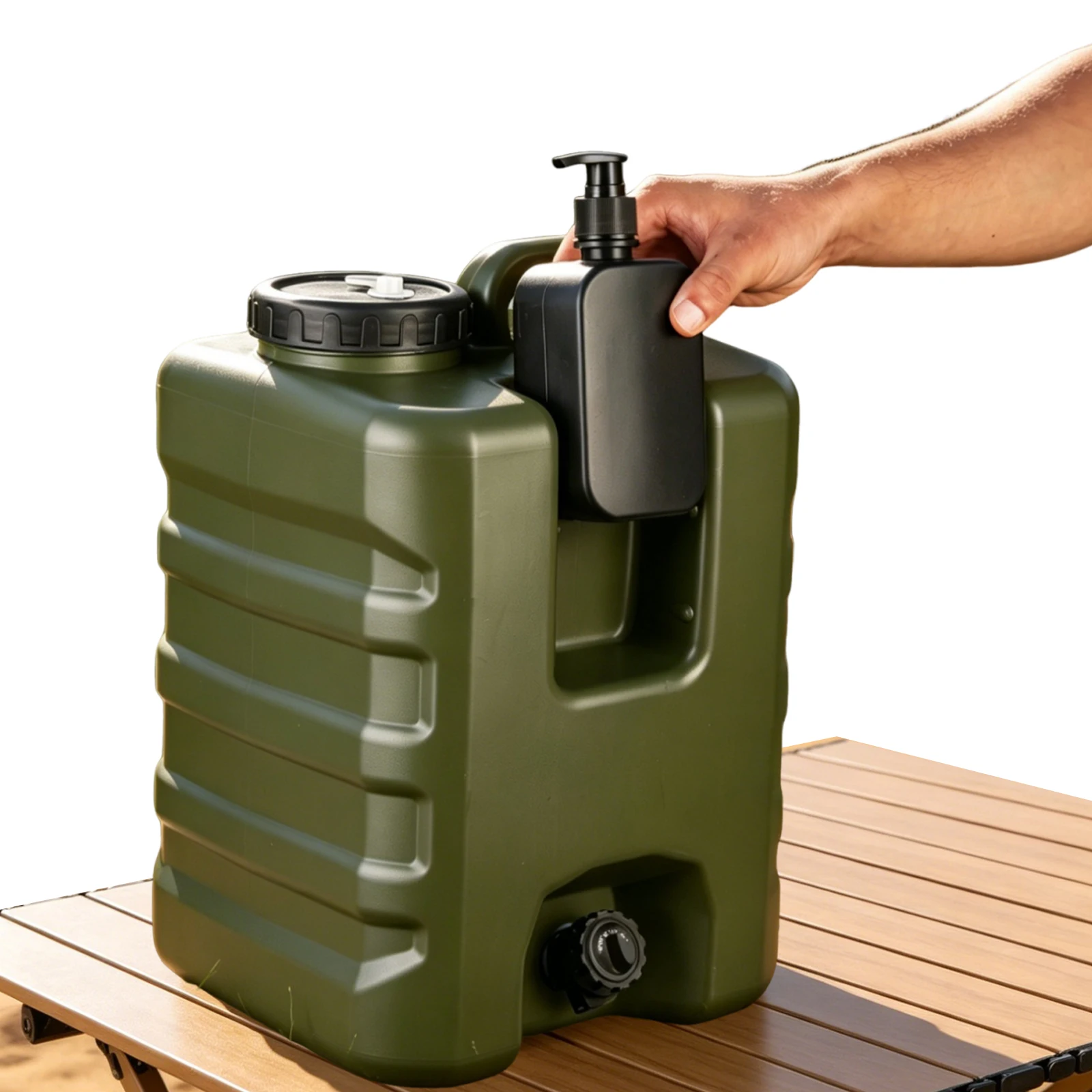 20L Large Camping Waters Jug with Spigot Multifunction Waters Storage Containers Leak-Proof for Outdoors Hiking Picnic
20L Large Camping Waters Jug with Spigot Multifunction Waters Storage Containers Leak-Proof for Outdoors Hiking Picnic