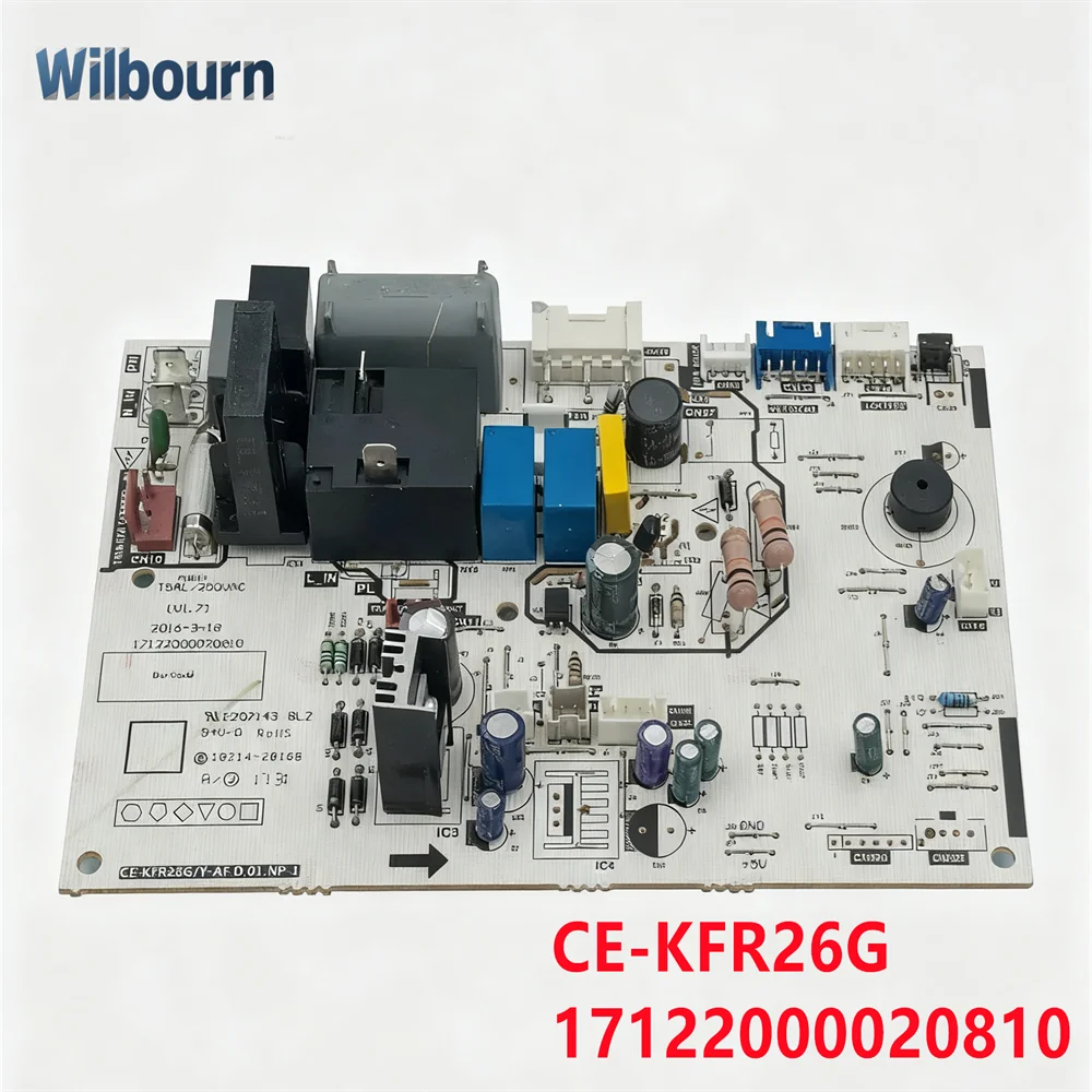 CE-KFR26G/Y-AF.D.01.NP-1 Circuit PCB for Midea Air Conditioner Indoor Unit Control Board 17122000020810 Air Conditioner Parts
CE-KFR26G/Y-AF.D.01.NP-1 Circuit PCB for Midea Air Conditioner Indoor Unit Control Board 17122000020810 Air Conditioner Parts