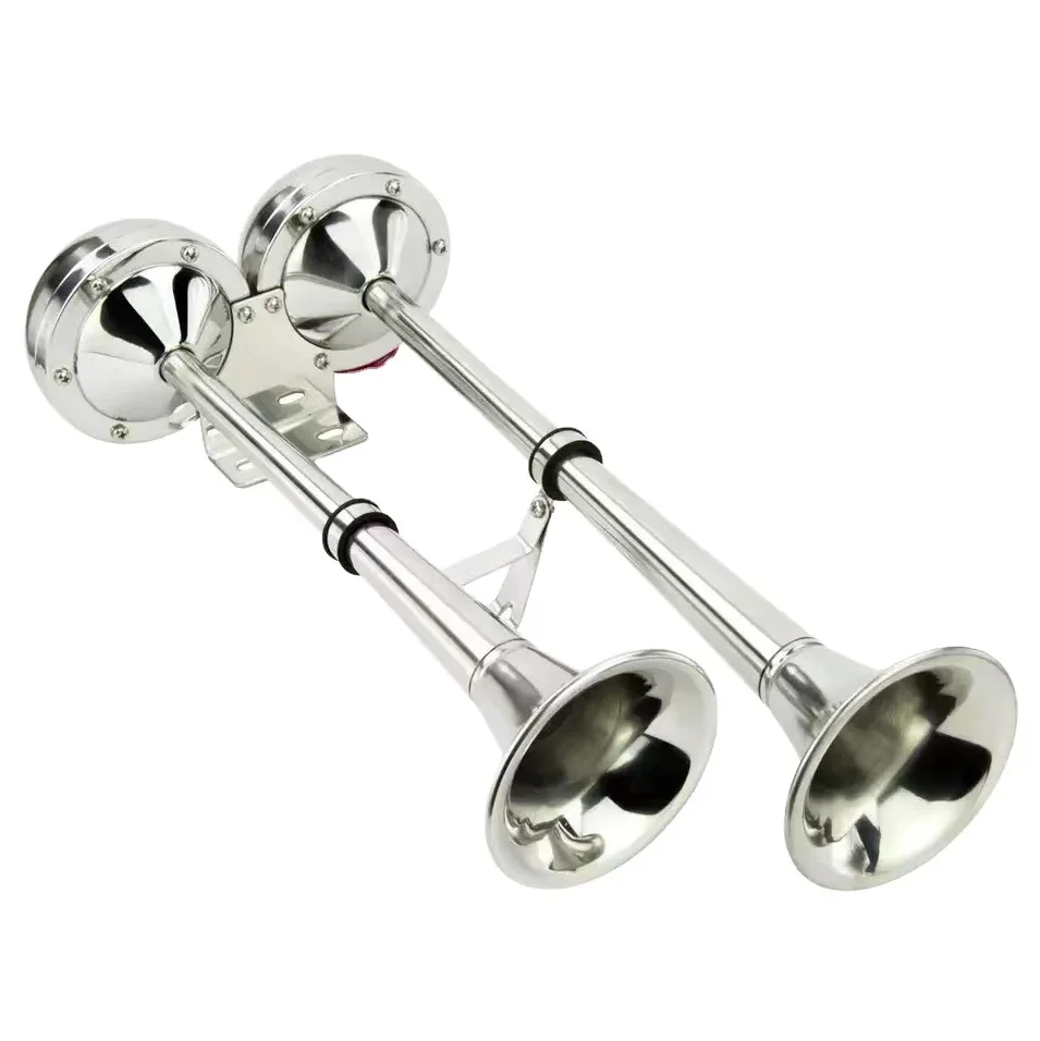 Ship Truck RV Trailer Marine Boat Accessories 12V Stainless Steel Dual Trumpet Horn
Ship Truck RV Trailer Marine Boat Accessories 12V Stainless Steel Dual Trumpet Horn