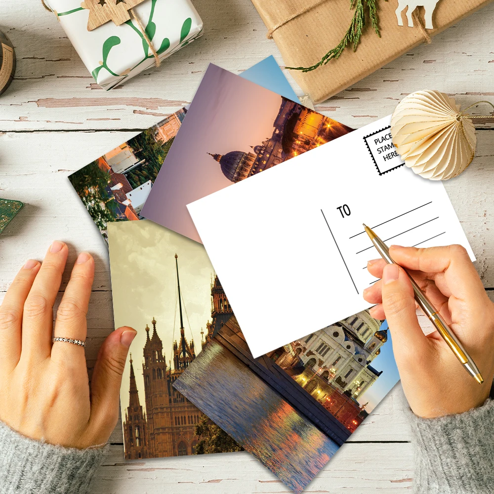 32pcs, world architecture postcards, wall stickers, mailing cards, greeting cards, DIY postcards, souvenir postcards, decorative
32pcs, world architecture postcards, wall stickers, mailing cards, greeting cards, DIY postcards, souvenir postcards, decorative
