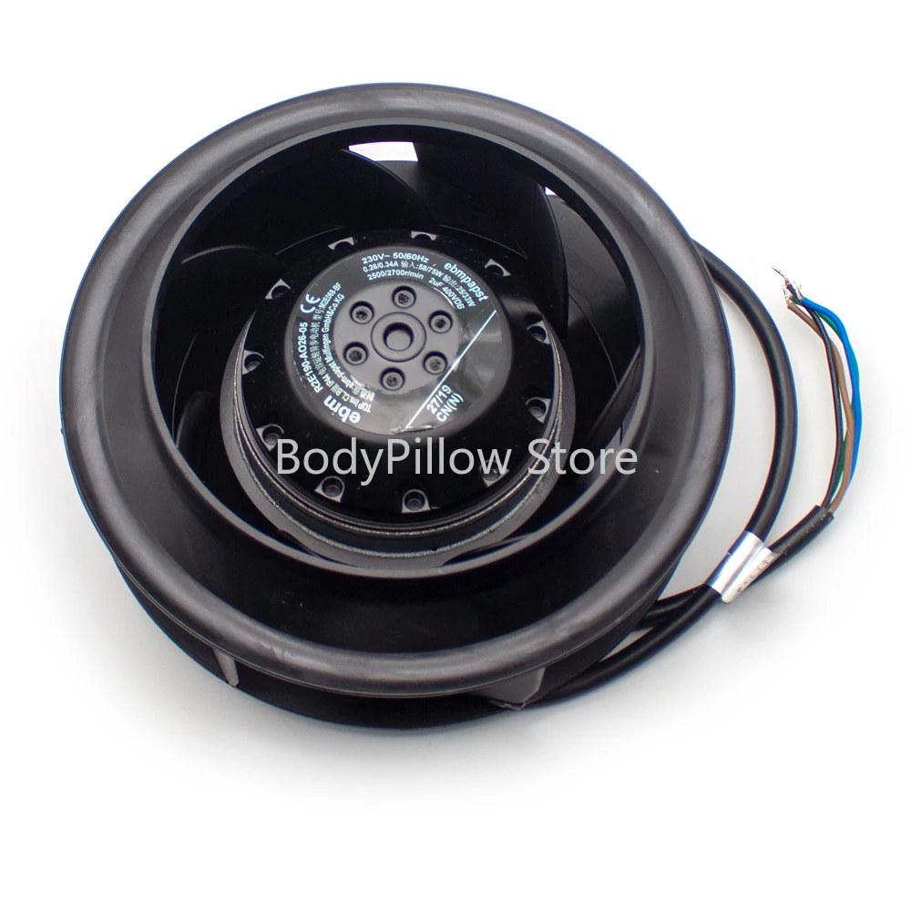 AC 230V Brand New Original R2E190-AO26-05 Centrifugal Fan 0.26/0.34A 2500/2700RPM Y
AC 230V Brand New Original R2E190-AO26-05 Centrifugal Fan 0.26/0.34A 2500/2700RPM Y