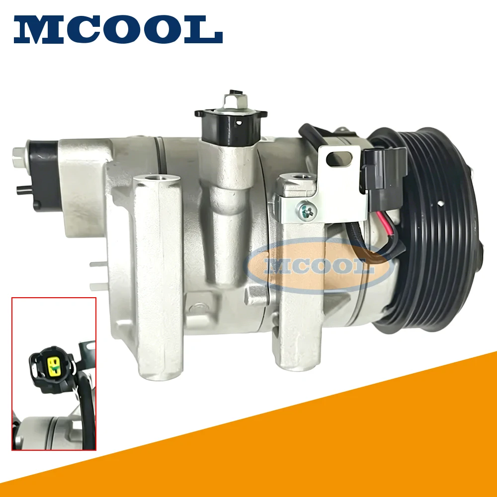 10S14C AC Compressor with Clutch For 2020- CHERY T1E T1A T1D T19 Tiggo 7 Pro 1.5 CVT 301000711AA 6 Grooves
10S14C AC Compressor with Clutch For 2020- CHERY T1E T1A T1D T19 Tiggo 7 Pro 1.5 CVT 301000711AA 6 Grooves