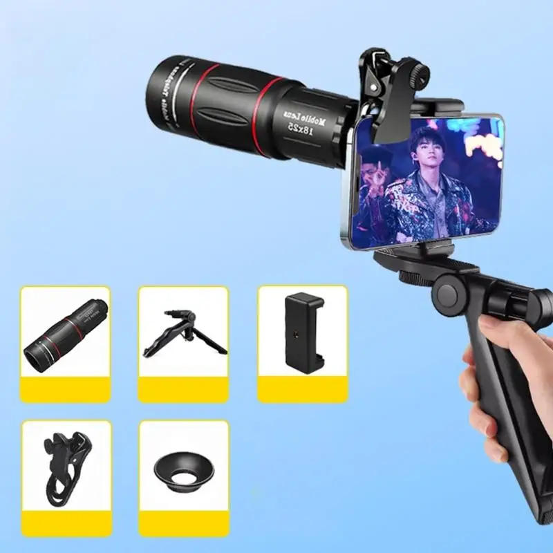 E28F 18X Telescopic Zoom Lens Camera Super WidesAnglesLens Kits for Landscape Portrait MacrosPhotography Concert Sports Event
E28F 18X Telescopic Zoom Lens Camera Super WidesAnglesLens Kits for Landscape Portrait MacrosPhotography Concert Sports Event