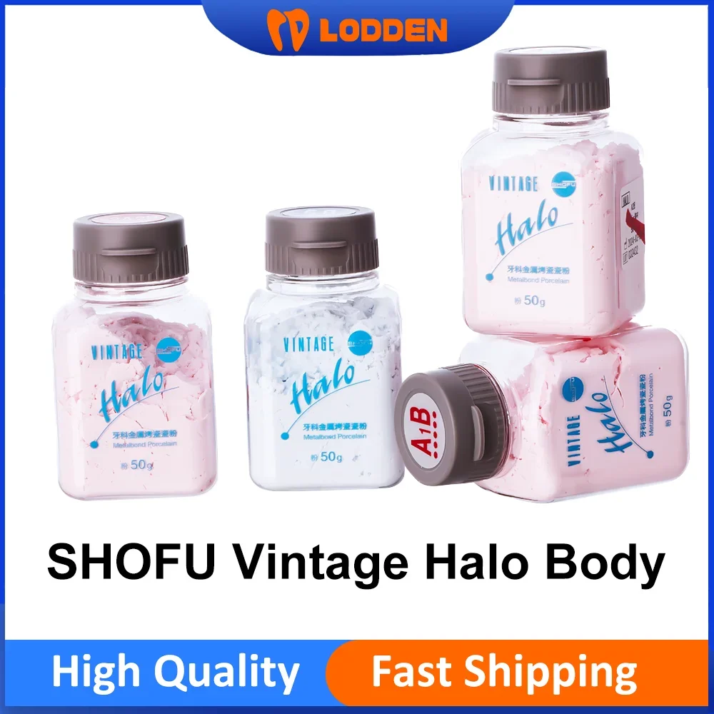 50g SHOFU Vintage Halo Body Metalbond Porcelain For Metal Use Dental lab Materials
50g SHOFU Vintage Halo Body Metalbond Porcelain For Metal Use Dental lab Materials