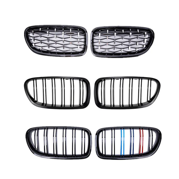 High Quality 5 Series F10 F18 Gloss Black Diamond Line Kidney Front Grille Single Slat F10 Front Grille for BMW
High Quality 5 Series F10 F18 Gloss Black Diamond Line Kidney Front Grille Single Slat F10 Front Grille for BMW