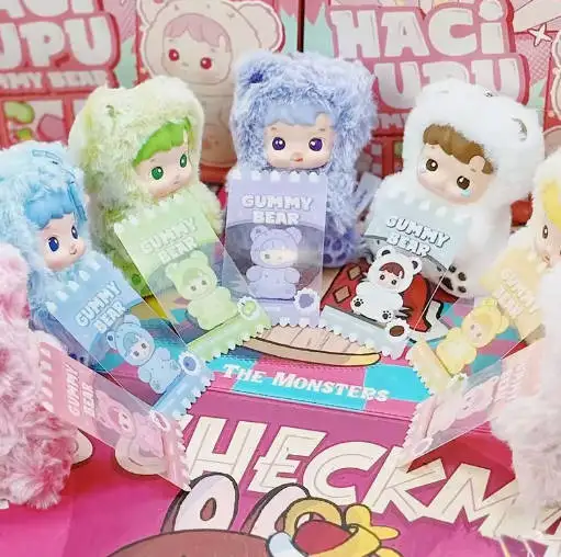 HACIPUPU Gummy Bear Series-Vinyl Plush Pendant Original Blind Box Mystery Box Guess Bag Toys Doll Cute Anime Figure Desktop Gift
HACIPUPU Gummy Bear Series-Vinyl Plush Pendant Original Blind Box Mystery Box Guess Bag Toys Doll Cute Anime Figure Desktop Gift