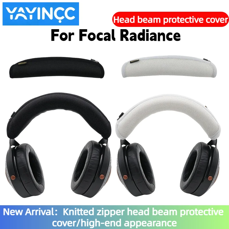 Headphone Head Beam Cover For Focal Radiance Earphone Zipper knitted fabric headband protective cover Advanced feeling
Headphone Head Beam Cover For Focal Radiance Earphone Zipper knitted fabric headband protective cover Advanced feeling