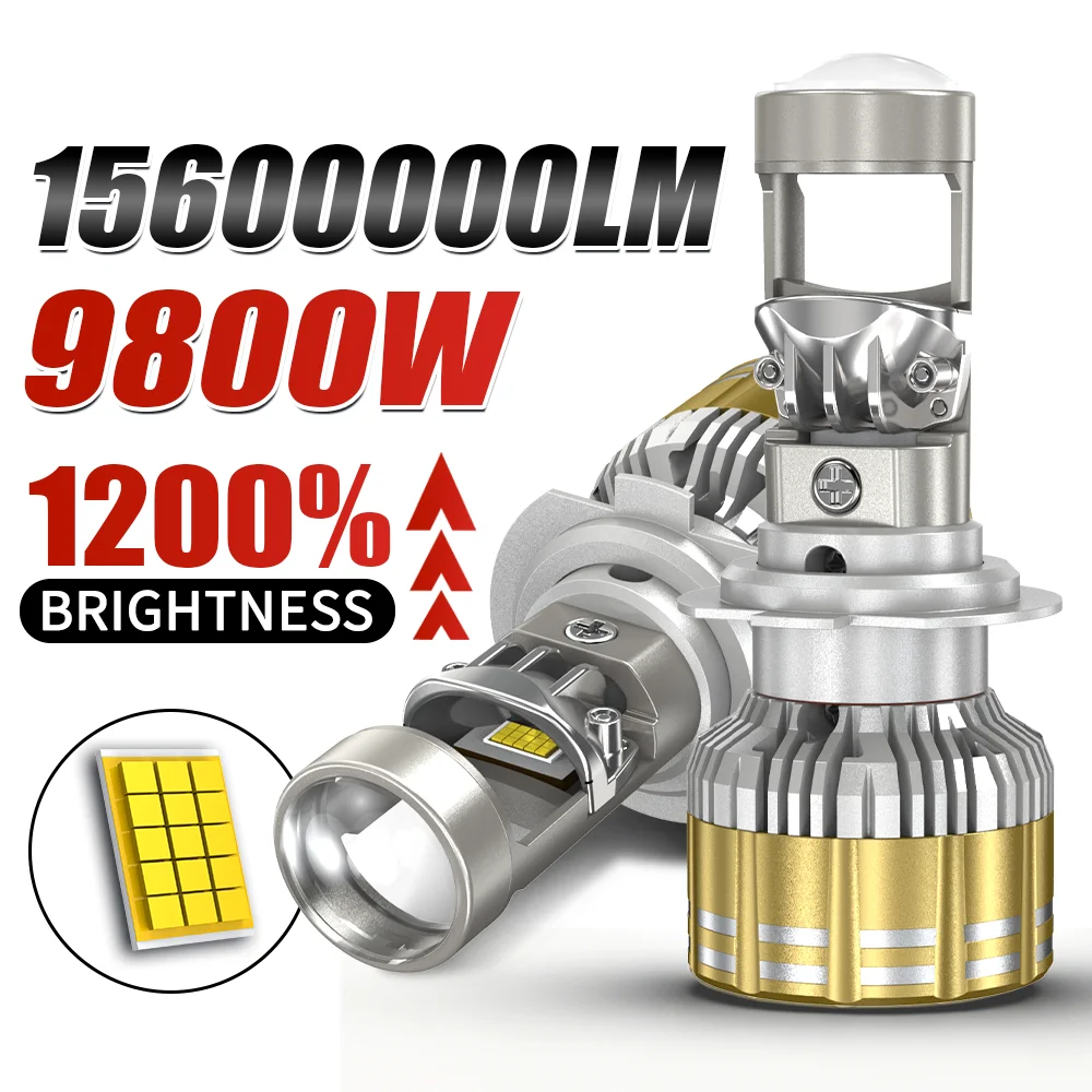 H7 H4 LED Projector Headlights H11 9005 HB3 9006 HB4 Canbus Car Motorcycle Led Mini Lens Lights 6000K Turbo Automobile Lamp 12V
H7 H4 LED Projector Headlights H11 9005 HB3 9006 HB4 Canbus Car Motorcycle Led Mini Lens Lights 6000K Turbo Automobile Lamp 12V
