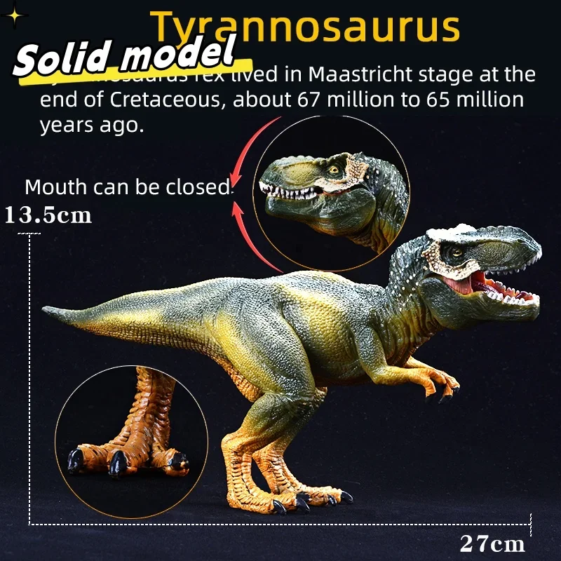 Simulated Jurassic Dinosaur World Animal Rex Tyrannosaurus Model Action Doll Children's Gift Puzzle Toy
Simulated Jurassic Dinosaur World Animal Rex Tyrannosaurus Model Action Doll Children's Gift Puzzle Toy
