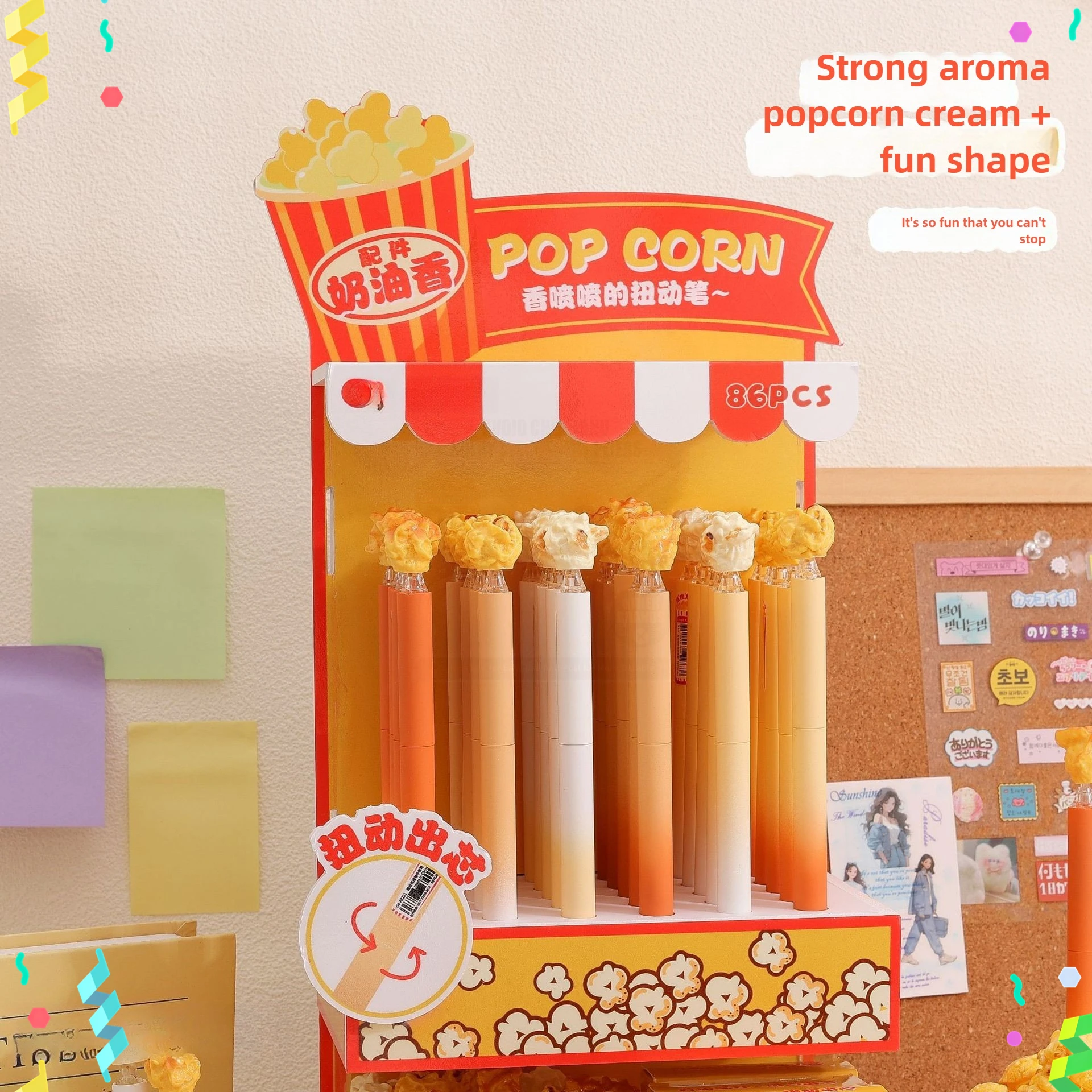 36 шт. в коробке, креативная серия для попкорна, нейтральная ручка с поворотным сердечником, забавная черная рукописная ручка для студентов, обратно в школу
36 шт. в коробке, креативная серия для попкорна, нейтральная ручка с поворотным сердечником, забавная черная рукописная ручка для студентов, обратно в школу