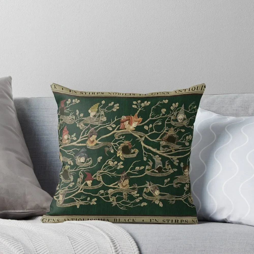 Noble House of Black Family Tree Throw Pillow Throw Pillow Cushion Cover Luxury christmas pillowcases Pillow
Noble House of Black Family Tree Throw Pillow Throw Pillow Cushion Cover Luxury christmas pillowcases Pillow