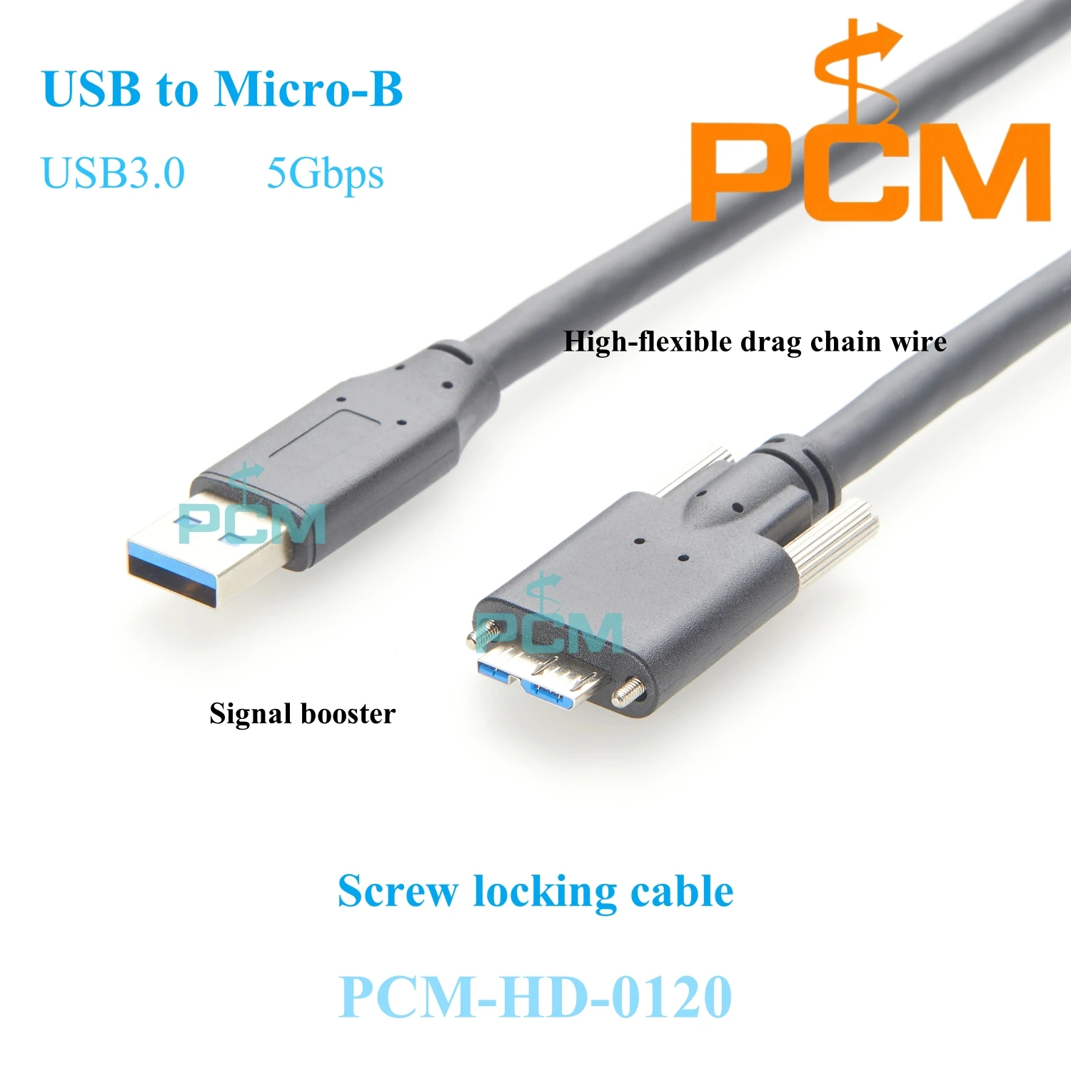 Активный кабель USB 3.0 с усилением сигнала USB-Micro-B Винтовой фиксатор для крепления на панели Цепной шнур с высоким гибким сопротивлением для станков с ЧПУ
Активный кабель USB 3.0 с усилением сигнала USB-Micro-B Винтовой фиксатор для крепления на панели Цепной шнур с высоким гибким сопротивлением для станков с ЧПУ