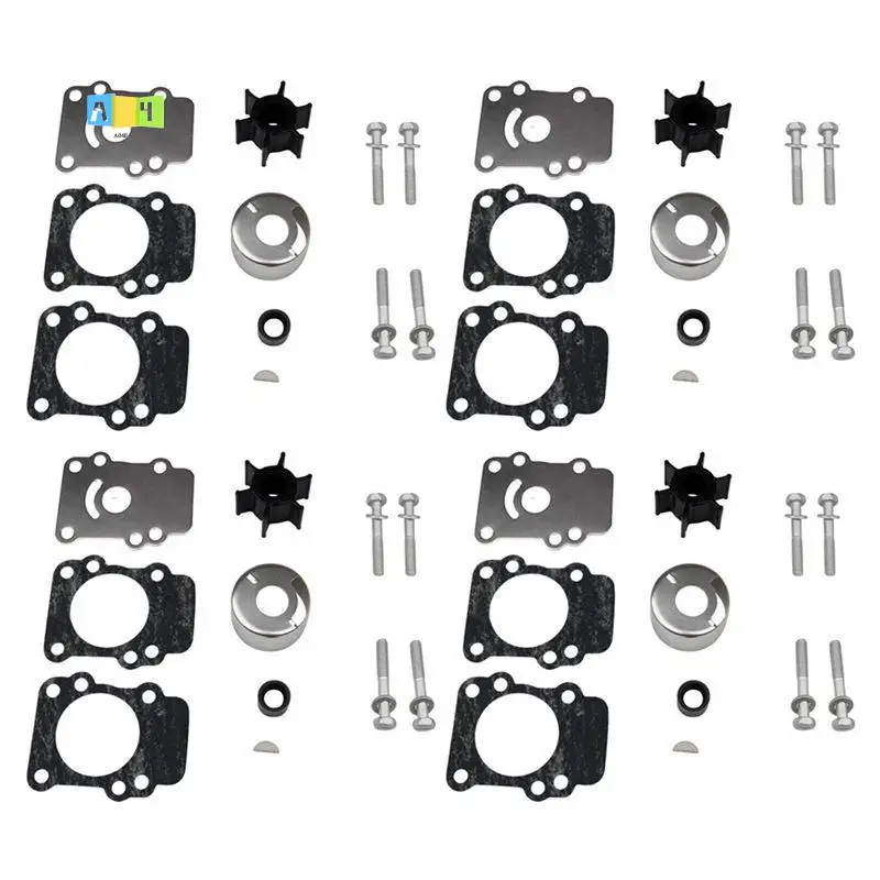 A04E-4X Water Pump Impeller Kit For Yamaha 9.9 15 Hp Outboard 682-W0078-A1-00 18-3148
A04E-4X Water Pump Impeller Kit For Yamaha 9.9 15 Hp Outboard 682-W0078-A1-00 18-3148