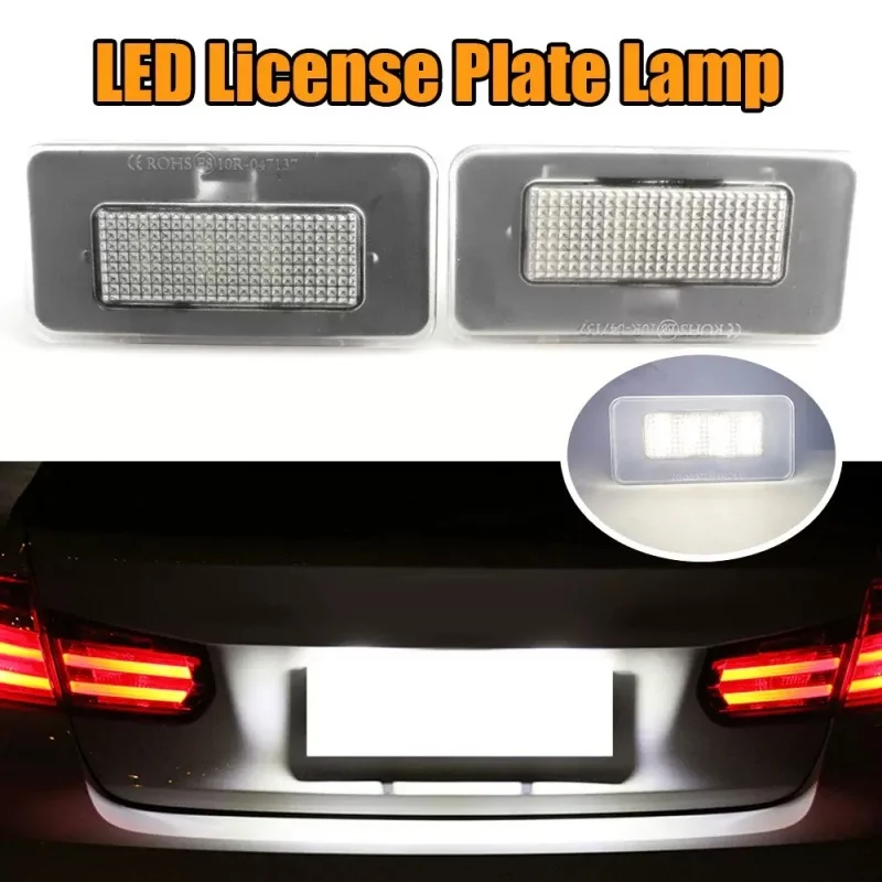 2pcs Error Free 3W 12V White SMD 18 LED Number License Plate Lights Lamps for Tesla Model S 2017-2022 Model X 2016-2021 2022
2pcs Error Free 3W 12V White SMD 18 LED Number License Plate Lights Lamps for Tesla Model S 2017-2022 Model X 2016-2021 2022
