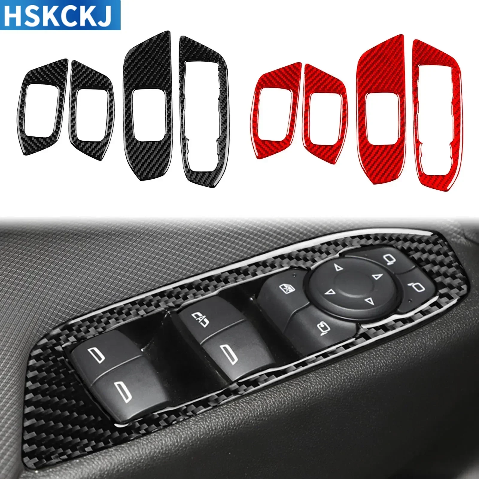 For Chevrolet Equinox 2018—2022 LHD Real Carbon Fiber Window Switch Lifting Panel Cover Trim Sticker Decorative Accessories
For Chevrolet Equinox 2018—2022 LHD Real Carbon Fiber Window Switch Lifting Panel Cover Trim Sticker Decorative Accessories