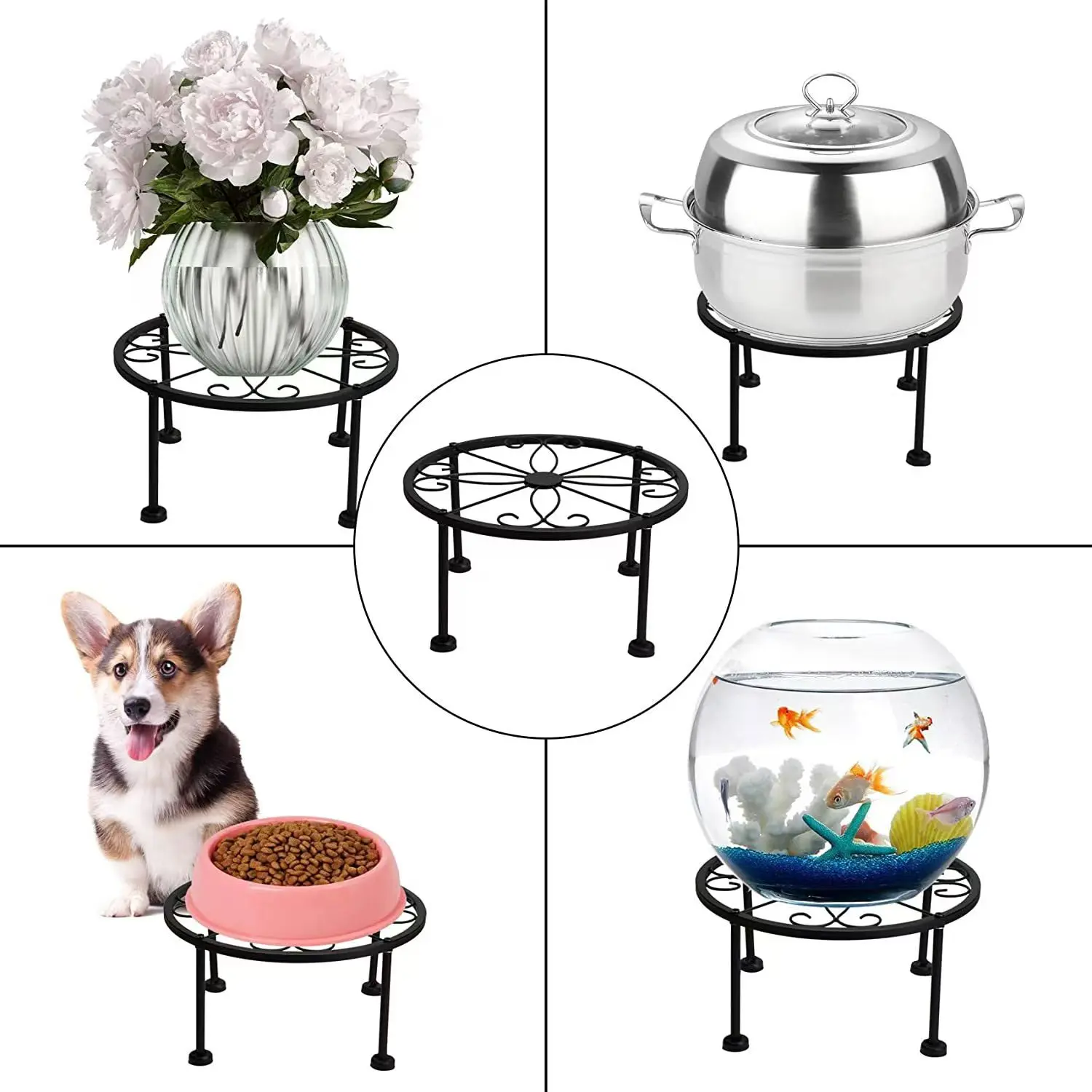 American Style Detachable Assembly Iron PE Coated Customizable Floor Standing Flower Pot Stand with Minimalist Design
American Style Detachable Assembly Iron PE Coated Customizable Floor Standing Flower Pot Stand with Minimalist Design