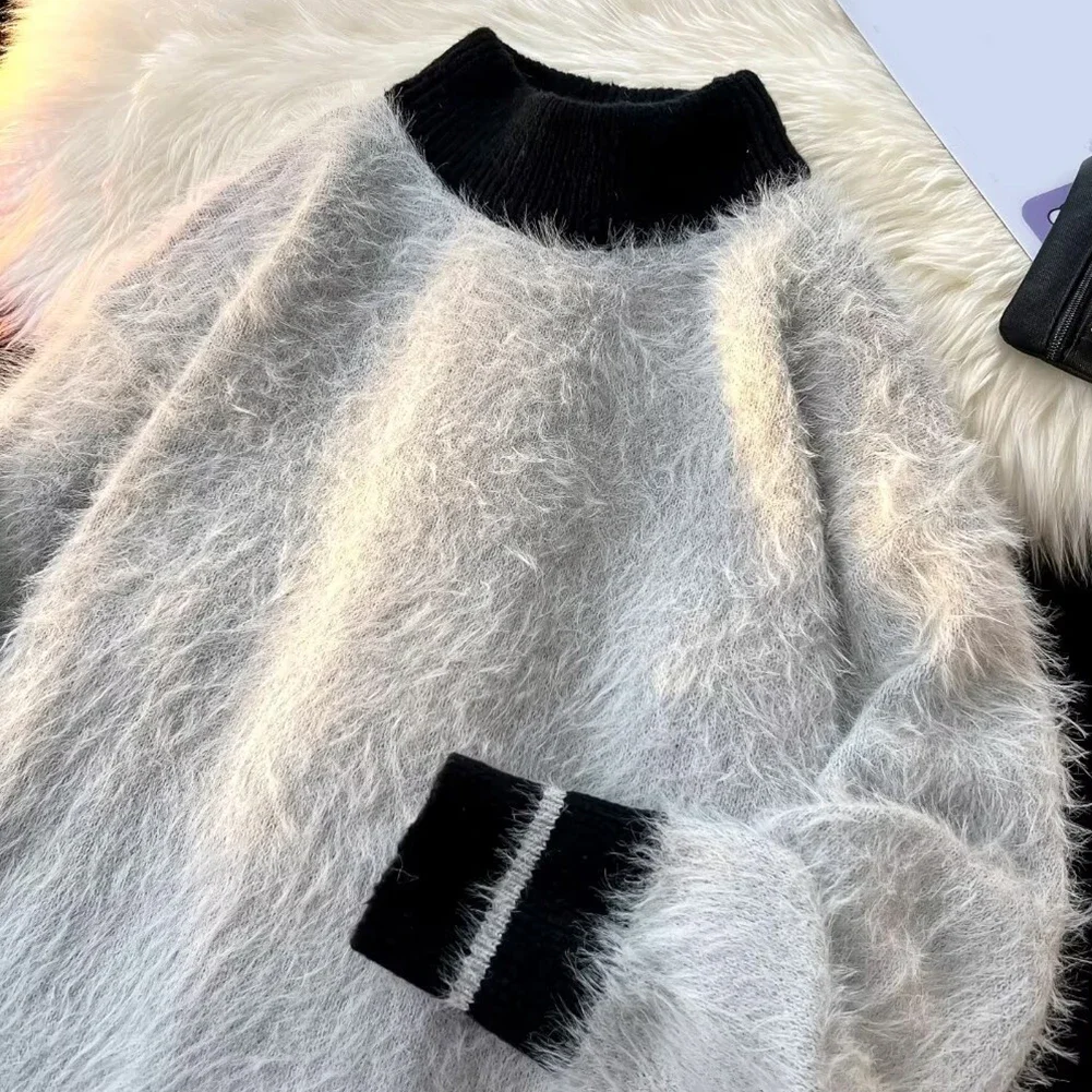 Casual Style Casual Pullover Loose Top All Season Mens Sweater Casual Clothing Gray Brand New Condition Home Wear
Casual Style Casual Pullover Loose Top All Season Mens Sweater Casual Clothing Gray Brand New Condition Home Wear