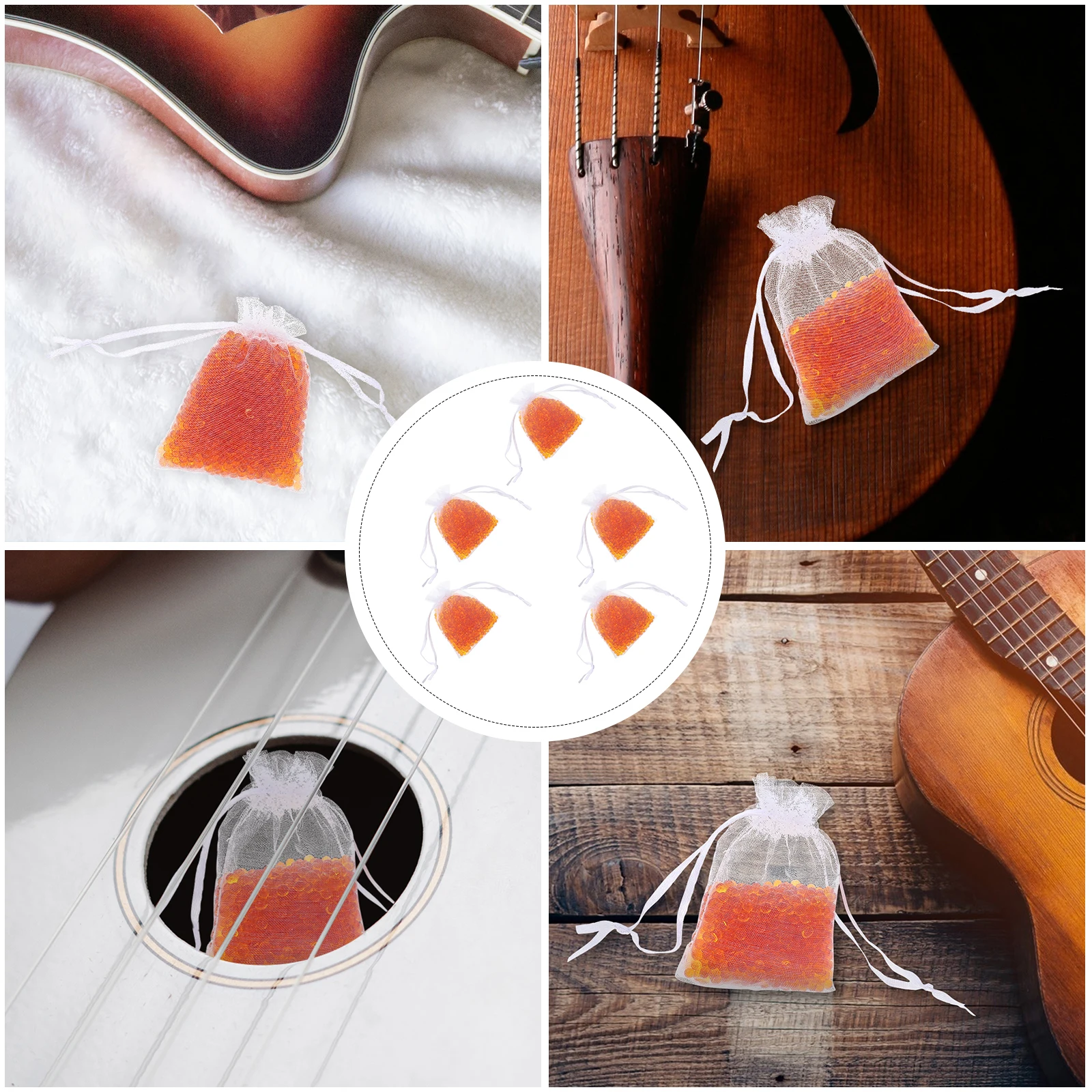 5 Pcs Musical Instrument Desiccant Reusable Piano Drying Dehumidifiers Guitar Driers for Practical Silicone
5 Pcs Musical Instrument Desiccant Reusable Piano Drying Dehumidifiers Guitar Driers for Practical Silicone