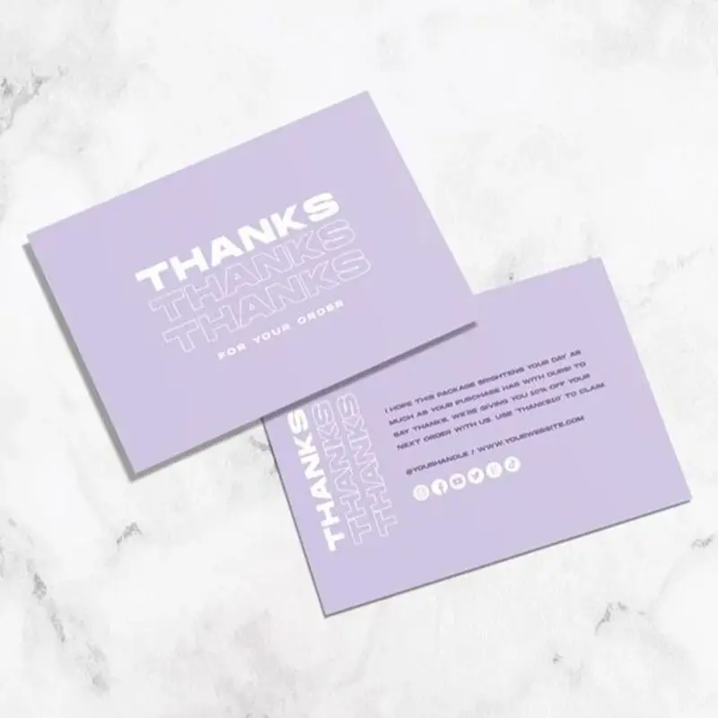 1000pcs/Lot Wholesale Luxury Custom Logo Printed Clothes Business Wedding Thank You Card Slogan Graphic Random Gift Wrapping Tag
1000pcs/Lot Wholesale Luxury Custom Logo Printed Clothes Business Wedding Thank You Card Slogan Graphic Random Gift Wrapping Tag