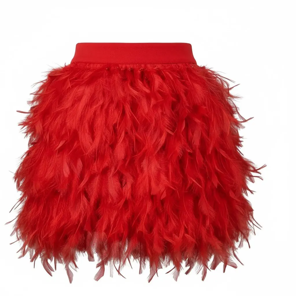 Chicken Feather Skirt Short Irregular Stage Performance Costume Street Style Show Outfit
Chicken Feather Skirt Short Irregular Stage Performance Costume Street Style Show Outfit