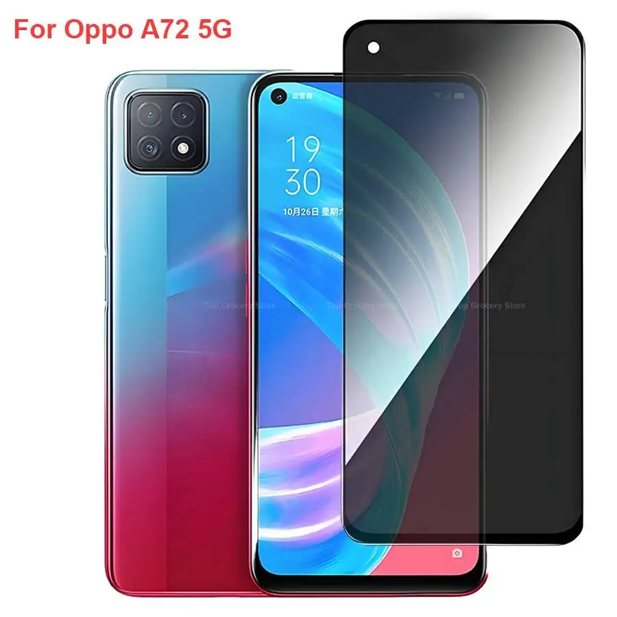 Oppo A72 PDYM20 Anti Spy Privacy Tempered Glass Protector Compatible For Oppoa72 5G Full Cover Screen Phone Film
Oppo A72 PDYM20 Anti Spy Privacy Tempered Glass Protector Compatible For Oppoa72 5G Full Cover Screen Phone Film