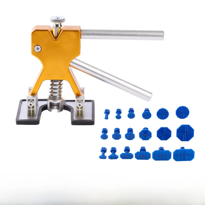 Car dent repair tool body sheet metal suction puller clamp lifting device with 1x clamp type puller and 18x blue adhesive pad
Car dent repair tool body sheet metal suction puller clamp lifting device with 1x clamp type puller and 18x blue adhesive pad