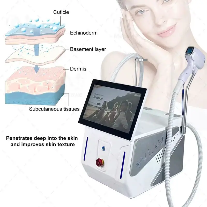 4000wProfessional New Freezing Point Painless Diode Laser Hair Removal Machine Soprano Diode 755nm 808nm 940nm 1064nm 4 Waveleng
4000wProfessional New Freezing Point Painless Diode Laser Hair Removal Machine Soprano Diode 755nm 808nm 940nm 1064nm 4 Waveleng
