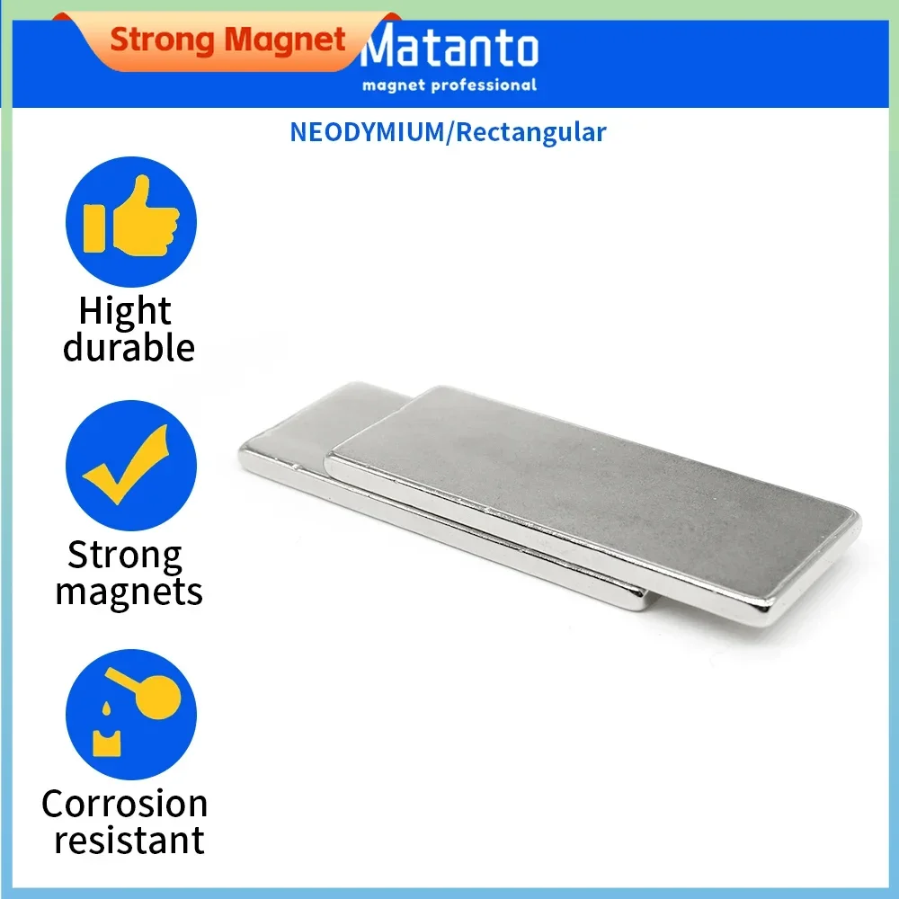 2/5/10/15/20PCS 50x20x3mm Quadrate Strong Powerful Magnets N35 Block Permanent NdFeB Magnet 50x20x3 Rare Earth Magnets 50*20*3
2/5/10/15/20PCS 50x20x3mm Quadrate Strong Powerful Magnets N35 Block Permanent NdFeB Magnet 50x20x3 Rare Earth Magnets 50*20*3