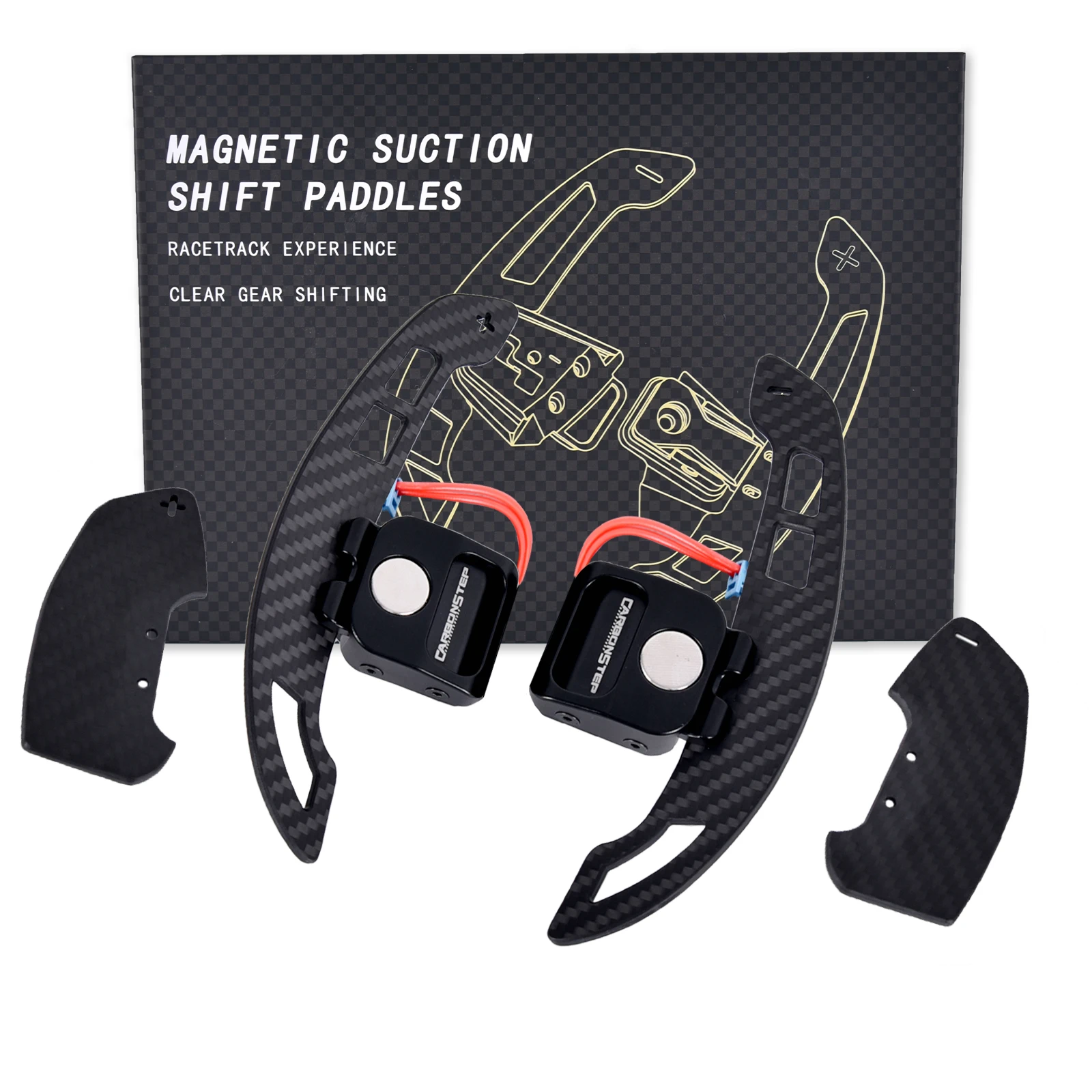 Magnetic Steering Wheel Carbon Fiber Paddle Shifter for Audi B9/B9 PA A3 A4 A5 S3 S4 S5 RS3 RS4 RS5 2017-2024
Magnetic Steering Wheel Carbon Fiber Paddle Shifter for Audi B9/B9 PA A3 A4 A5 S3 S4 S5 RS3 RS4 RS5 2017-2024