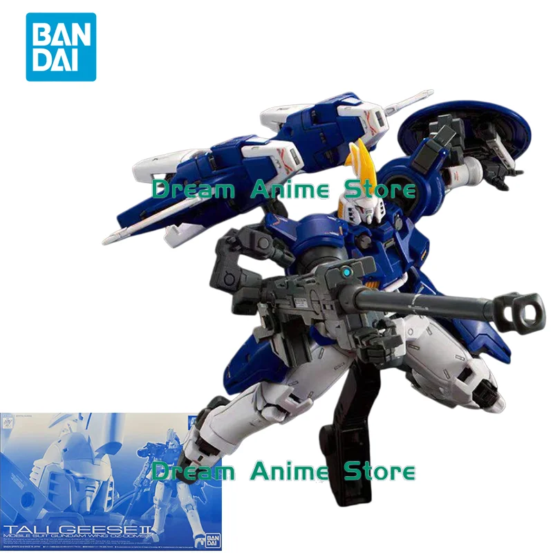 Bandai Original GUNDAM Anime RG 1/144 OZ-00MS2 TALLGEESE II Action Figure Assembly Model Toys Collectible Gifts for Children
Bandai Original GUNDAM Anime RG 1/144 OZ-00MS2 TALLGEESE II Action Figure Assembly Model Toys Collectible Gifts for Children