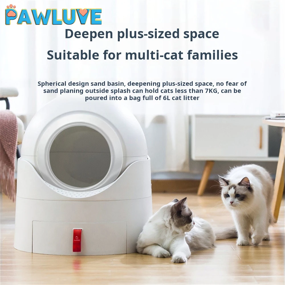 Cat litter box extra large closed semi-enclosed semi-automatic cat toilet odor-proof and sand-proof
Cat litter box extra large closed semi-enclosed semi-automatic cat toilet odor-proof and sand-proof