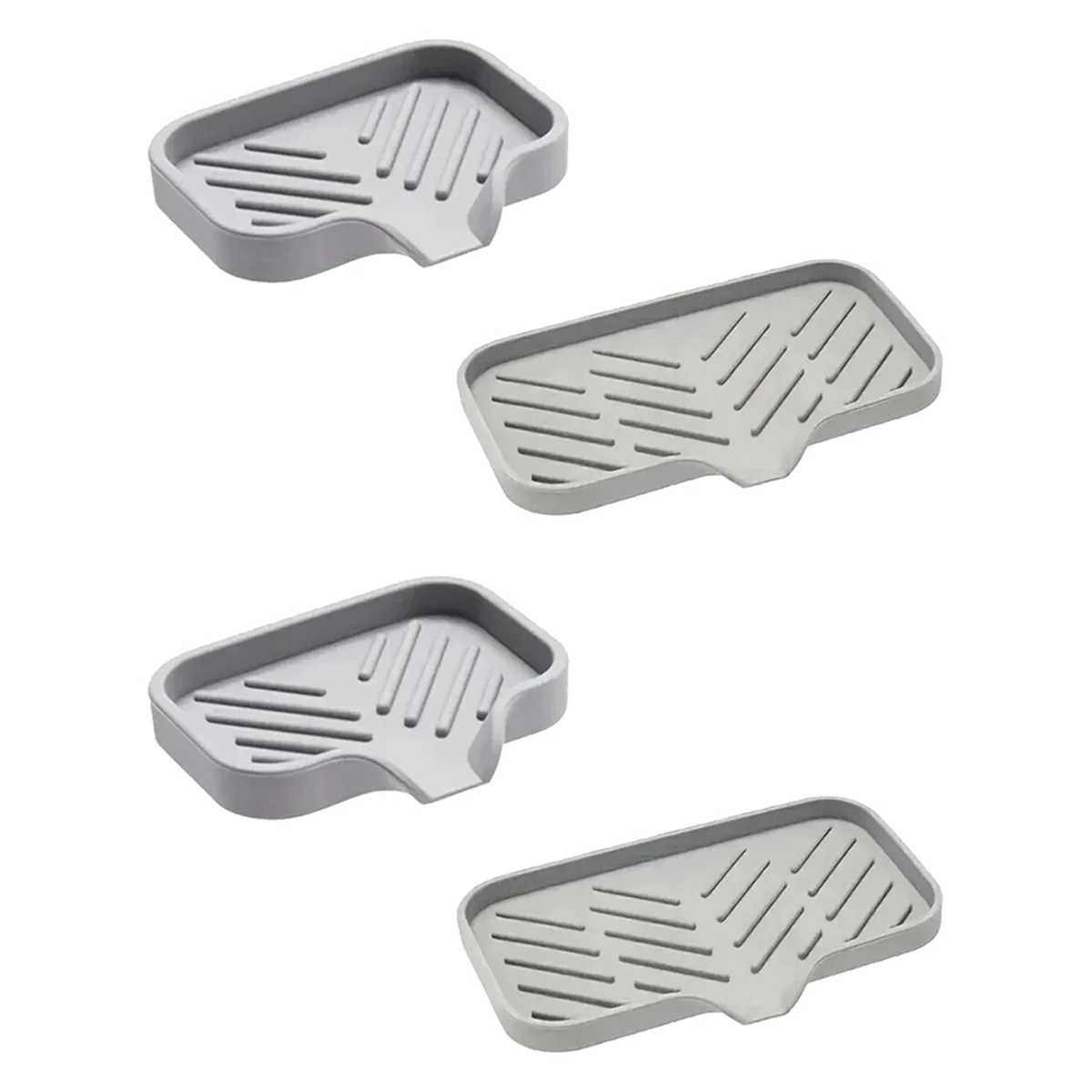 Sink Silicone Tray with Drain Soap Sponge Storage Rack Countertop Sink Brush Soap Storage Rack Kitchen Storage Rack
Sink Silicone Tray with Drain Soap Sponge Storage Rack Countertop Sink Brush Soap Storage Rack Kitchen Storage Rack