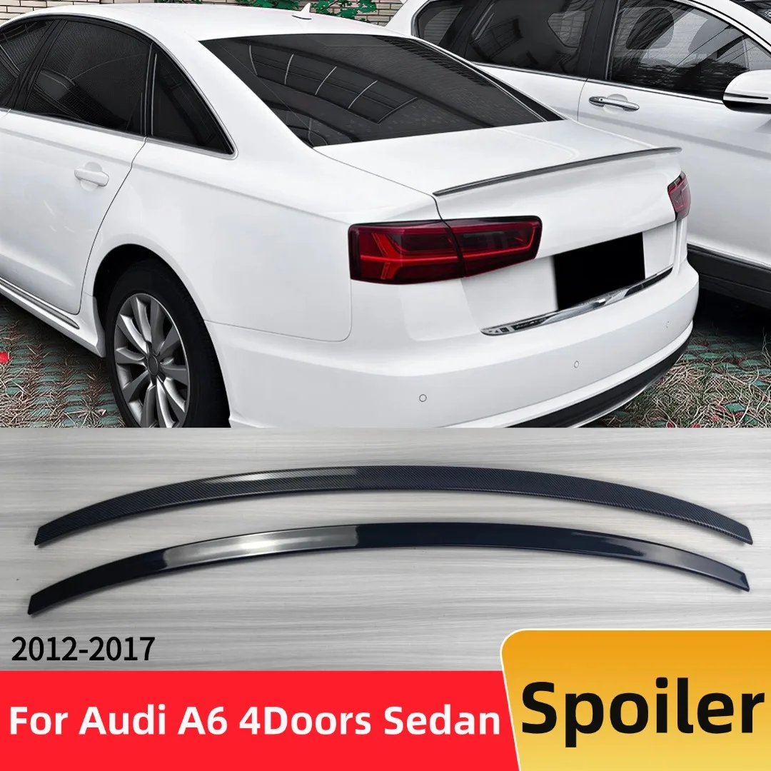Racing Trunk Spoiler Rear Wing Tail Boot Lip Refit Body Kit Tuning Styling Accessories For Audi A6 S6 C7 4Doors Sedan 2012-2017
Racing Trunk Spoiler Rear Wing Tail Boot Lip Refit Body Kit Tuning Styling Accessories For Audi A6 S6 C7 4Doors Sedan 2012-2017