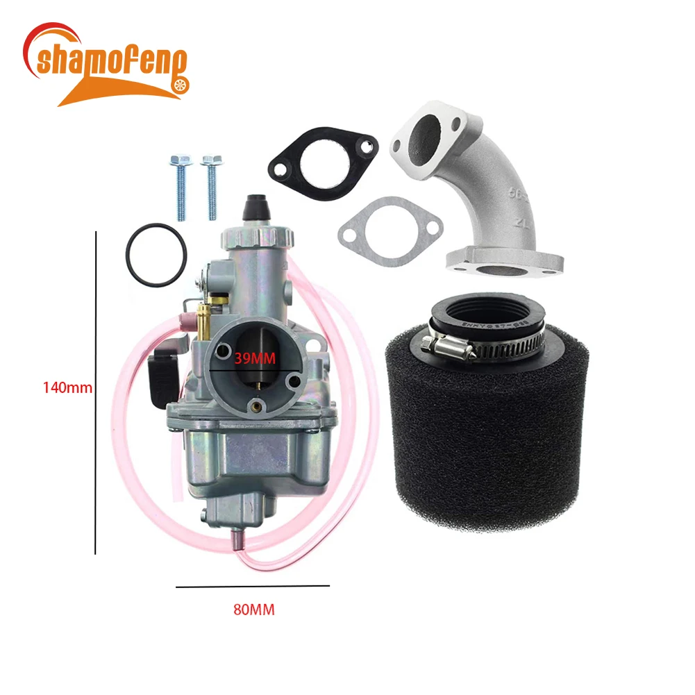 High Performance Kit VM22 26mm Carburetor Fits For 110cc 125cc 140cc Lifan YX Zongshen XR50 CRF70 KLX BBR Apollo DHZ SSR
High Performance Kit VM22 26mm Carburetor Fits For 110cc 125cc 140cc Lifan YX Zongshen XR50 CRF70 KLX BBR Apollo DHZ SSR