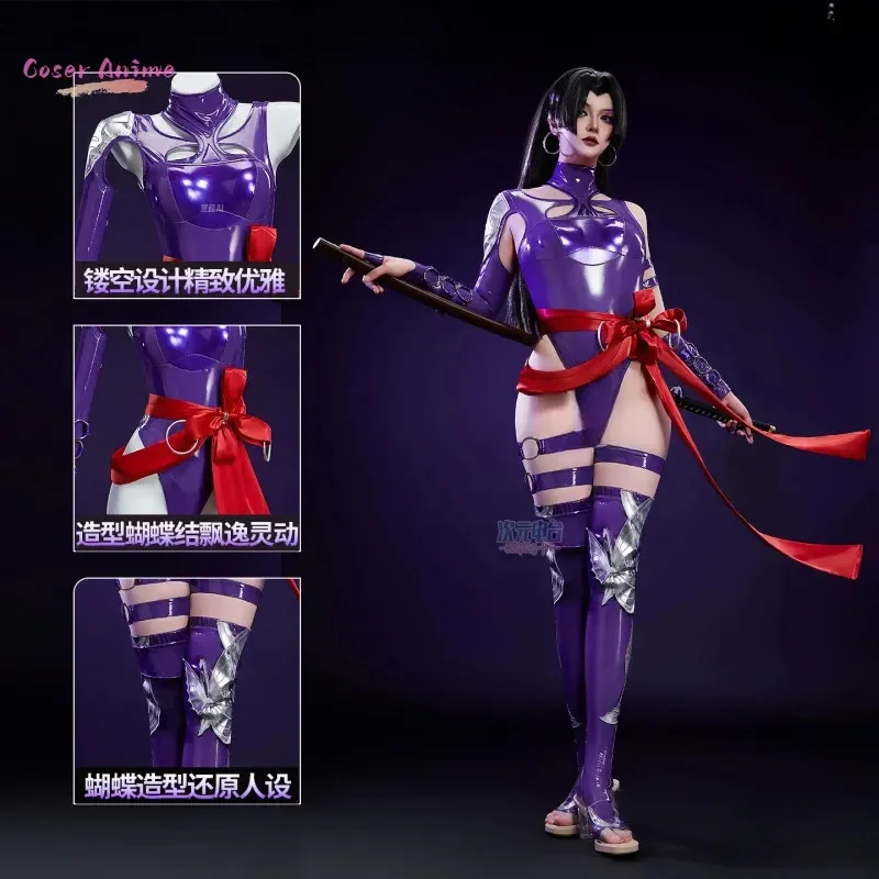 Game Rivals Psylocke Cosplay Costume Uniform Halloween Carnival Party Christmas Play Role Clothes Clothing
Game Rivals Psylocke Cosplay Costume Uniform Halloween Carnival Party Christmas Play Role Clothes Clothing