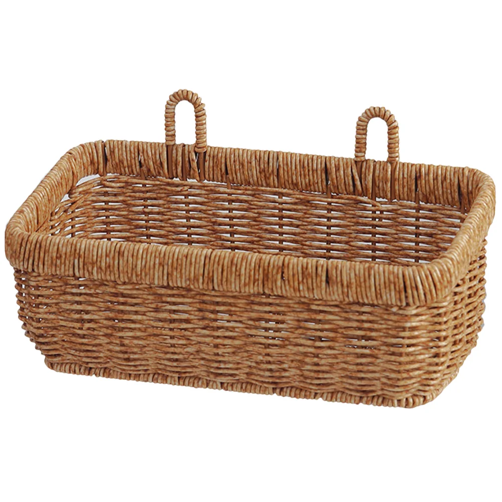 Nail-free Wall Hanging Storage Basket Vegetable for Kitchen Rectangular Woven Ginger Flower Baskets Iron Large Small Fruit
Nail-free Wall Hanging Storage Basket Vegetable for Kitchen Rectangular Woven Ginger Flower Baskets Iron Large Small Fruit