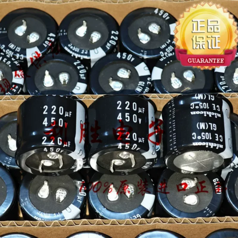 5PCS-30PCS 220UF 450V Japanese Nichicon electrolytic capacitor 450V220UF 30 * 25 GL low 105 degrees
5PCS-30PCS 220UF 450V Japanese Nichicon electrolytic capacitor 450V220UF 30 * 25 GL low 105 degrees