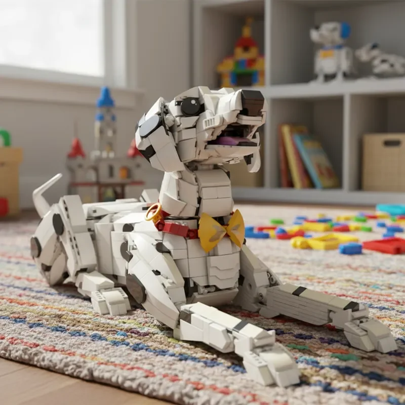  Креативный набор строительных блоков для собак далматина 3 в 1, комплект модели животного, сборочные кирпичи «сделай сам», детские собранные игрушки, подарок на день рождения
Креативный набор строительных блоков для собак далматина 3 в 1, комплект модели животного, сборочные кирпичи «сделай сам», детские собранные игрушки, подарок на день рождения 