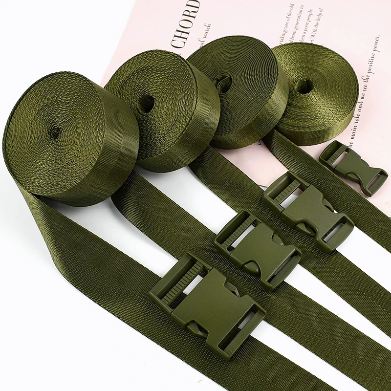 1-5Sets 20/25/32/38mm ArmyGreen Webbing Band Plastic Release Buckle Backpack Strap Adjuster Clasp DIY Bags Sewing Accessories
1-5Sets 20/25/32/38mm ArmyGreen Webbing Band Plastic Release Buckle Backpack Strap Adjuster Clasp DIY Bags Sewing Accessories