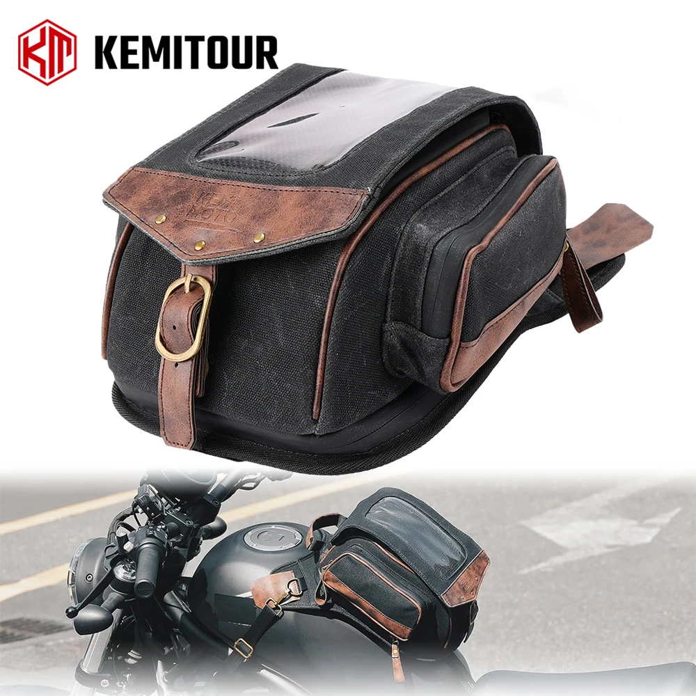 Motorcycle Tank Bags 7L Expandable Waxed Canvas Leg Bags with Phone Pocket Waist Bag for Outdoor Riding Travel Camping Hiking
Motorcycle Tank Bags 7L Expandable Waxed Canvas Leg Bags with Phone Pocket Waist Bag for Outdoor Riding Travel Camping Hiking