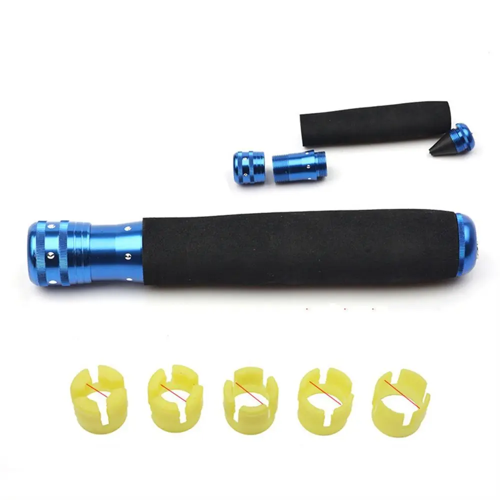 Aluminum Alloy Rod Change Handle Grip Lightweight Non-slip Fishing Rod Handle Grip Metal EVA for Fishing Pole/Hand Pole
Aluminum Alloy Rod Change Handle Grip Lightweight Non-slip Fishing Rod Handle Grip Metal EVA for Fishing Pole/Hand Pole
