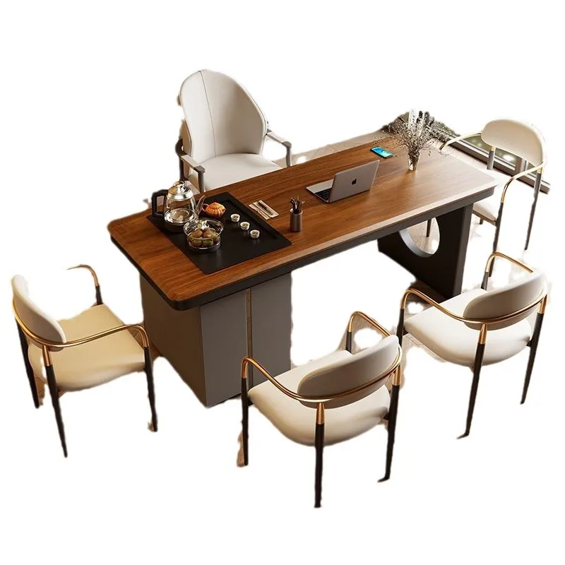 Light luxury solid wood tea table and chair combination simple modern home living room balcony office kettle integrated
Light luxury solid wood tea table and chair combination simple modern home living room balcony office kettle integrated