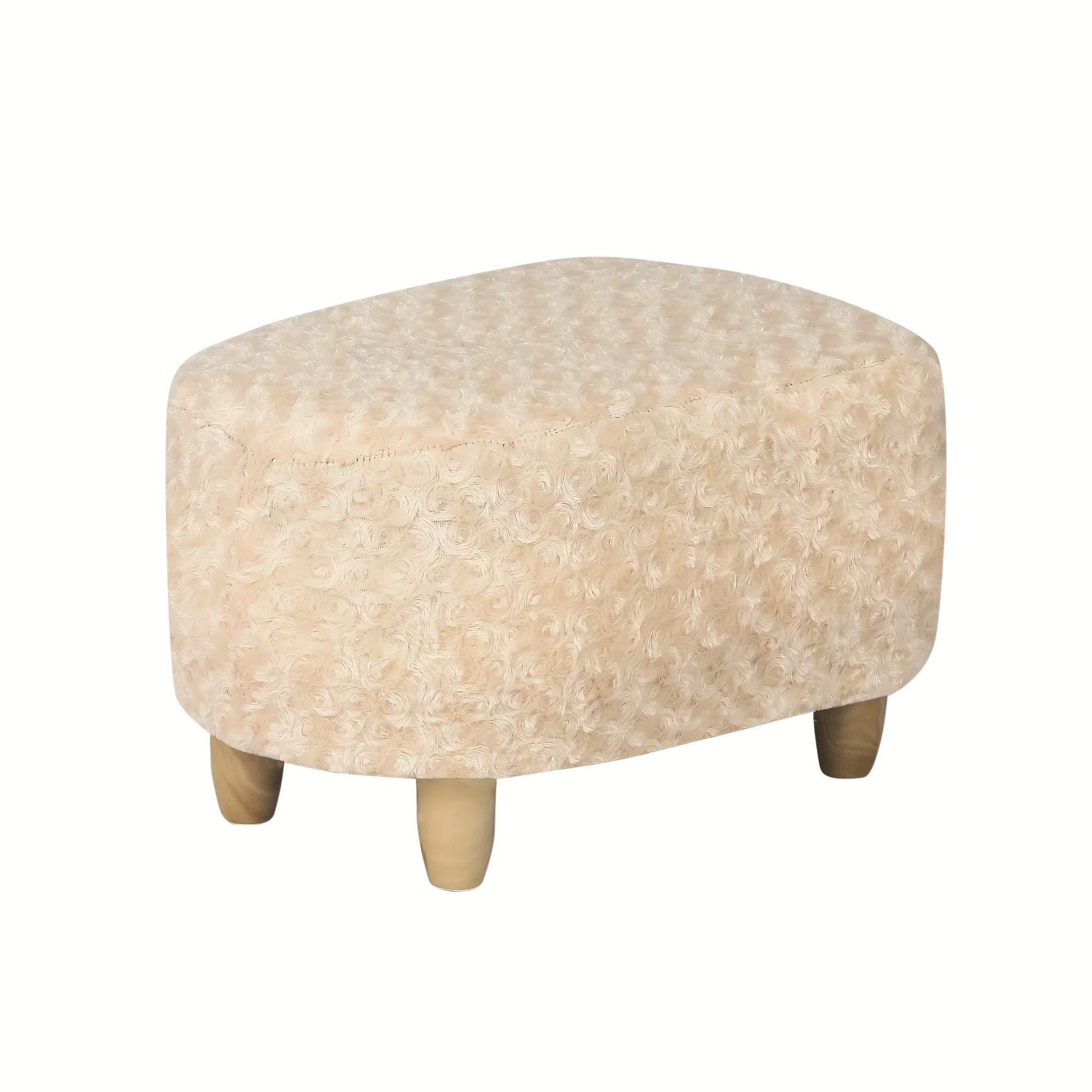 20.47" Faux Fur Ottoman for Footrest, Modern Rectangle Teddy Velvet Small Footstool, Sherpa Step Stool Extra Seating with Non-Skid Wood Legs for Living Room, Couch, Entryway
20.47" Faux Fur Ottoman for Footrest, Modern Rectangle Teddy Velvet Small Footstool, Sherpa Step Stool Extra Seating with Non-Skid Wood Legs for Living Room, Couch, Entryway