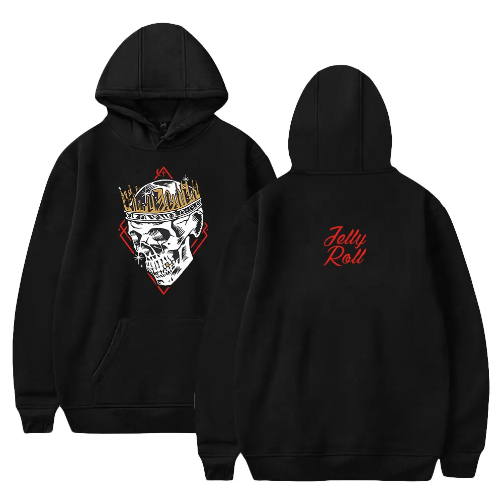 Jelly Roll Skull King Hoodie Unisex Long Sleeve Women Men Hooded Sweatshirt Casual Style Hip Hop Clothes
Jelly Roll Skull King Hoodie Unisex Long Sleeve Women Men Hooded Sweatshirt Casual Style Hip Hop Clothes
